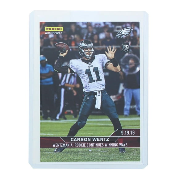 NFL Philadelphia Eagles Carson Wentz #46 2016 Panini Instant Base Card