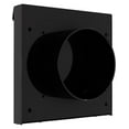 thumbnail image 4 of InOvate Dryer Wall Vent 4 Inch - Black Exterior Vent for Dryer Venting, New Construction & Replacement - Durable Galvalume Steel, 4 of 4