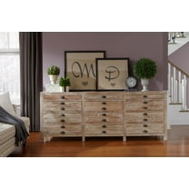 Avignon 91-inch Reclaimed Elm 12-Drawer Apothecary Chest