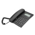 thumbnail image 4 of Desktop Corded Telephone, DTMF/FSK Hands Free Caller ID Landline Phone With Noise Cancelling Function For Office School Hotel, 4 of 8