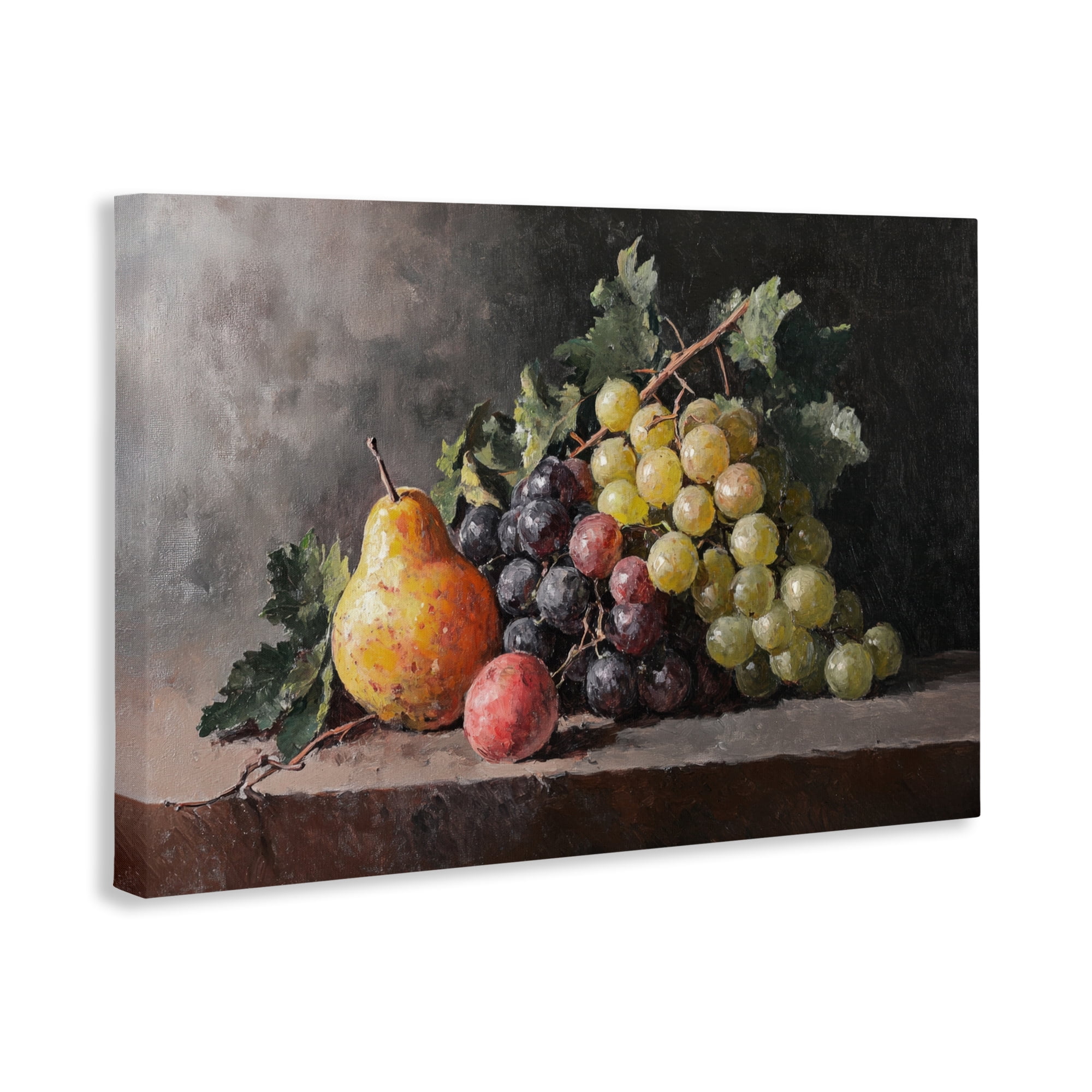 Stupell Industries Bountiful Fruit Classic Still Life Canvas Wall Art, design by Petal Prints Design