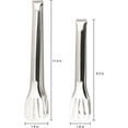 thumbnail image 4 of Pack Cooking Tongs Set 9 Inch & 11 Inch, Stainless Steel Serving Tongs for Barbecue, Cooking, Salad, Grilling, Serving and Frying, 4 of 7