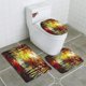 thumbnail image 1 of ABPHQTO Paisaje Pintura Al Óleo Bosque De Otoño Colorido Juego de alfombras de baño de 3 piezas Alfombra de baño Alfombra de contorno y tapa de inodoro ABPHQTO Cont-CHAPPLE-39142, 1 of 2