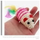 thumbnail image 2 of KAKOWELY 6 juguetes de hierba gatera para gatos, con forma de ratón, para limpiar los dientes y burlarse de ellos., 2 of 4
