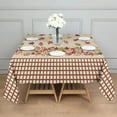 thumbnail image 3 of Autumn Fall Leaves Pattern Square Tablecloth,Waterproof Square Table Cover,Wipeable Spillproof Washable Table Cover for Home Kitchen Party Decor 42"X42"(107x107cm), 3 of 6