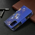 thumbnail image 6 of Dteck Case for Samsung Galaxy A52 6.5-inch,Magnetic Patterned Leather Zipper Card Holder Wallet Flip Case Kickstand Shockproof with Hand Strap Cover ,Purple Butterfly, 6 of 6