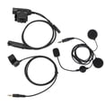 thumbnail image 2 of Two Way Radio Headset,Motorcycle Headset Mic Kit Walkie Talkie Headset Earpiece Surveillance Kit Professional Grade, 2 of 14