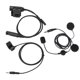 thumbnail image 2 of Auriculares De Radio Bidireccionales, Auriculares Para Casco De Motocicleta Que Mejoran El Sonido Para UV XR BF 9700, 2 of 7