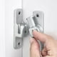 thumbnail image 1 of Cerradura aluminio 90/180° para puerta barn, plateado, 1 of 4