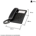 thumbnail image 2 of Teléfono ALAMBRICO Panasonic TS550520500MEW Negro, 2 of 2