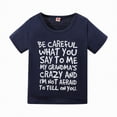 thumbnail image 2 of KPOPLK Kids Summer T Shirts Loose Fit Toddler 1t 2t 3t 4t 5t 6t Crewneck Top Striped Shirt Short Sleeve Soft Graphic Tee Size 5-6 Years,Navy, 2 of 4
