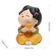 thumbnail image 2 of Tang Dynasty Palace Lady Figuritas Estatua Artesanía De Resina Hecha A Mano Tang Lady Escultura Regalo Creativo De Moda Escritorio Miniatura Adorno Para El Hogar Para Restaurante Oficina Advancent HA028061-01, 2 of 7