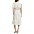 thumbnail image 2 of Nanette Nanette Lepore womens  Tie-Neck Midi Dress, m, White, 2 of 3