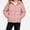 Pink, variant on Teylalorva Outerwear Jackets for Girls Hooded Zip Up Puffer Jacket Long Sleeve with Pockets Casual Warm Coat(1-12) Pink Size 2T