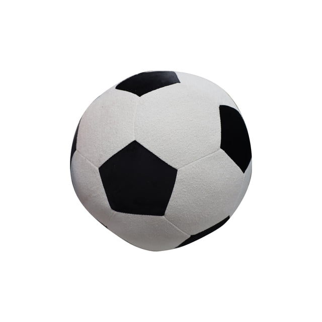 Puff Gol Puffland tipo balón auxiliar como asiento decorativo redondo,suave y cómodo