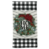 Briarwood Lane Winter Wreath Cotton Hand Towel
