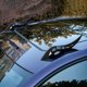 thumbnail image 1 of Car Roof Devil Horns Decoration Carbon Fiber Style Exterior Car Roof Sticker With Airflow Guide, 1 of 6
