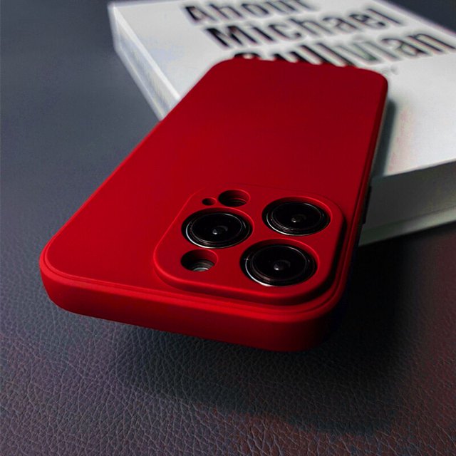 Utooper-funda cuadrada de silicona líquida para iPhone, protector a prueba de golpes para modelos 14, 13, 11, 12 Pro Max, Mini, X, XS Max, XR, 7, 8 Plus, SE, 2020 Fivean unisex