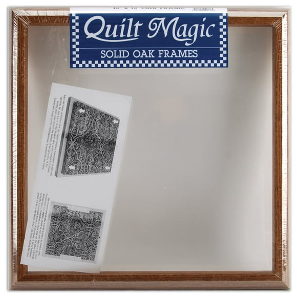 Quilt Magic Cadre 12"X12"-Chêne