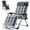 Gray, variant on NAIZEA Zero Gravity Chair, Oversize Patio Chair,Lawn Chair Flolding Recliner Lounge Chair with Removable Pillow, Soft Cotton Mattress