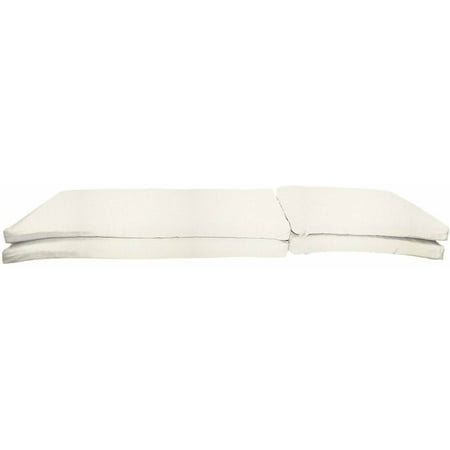 Sunbrella Designer Knife Edge Chaise Lounge Cushions, Set of 2