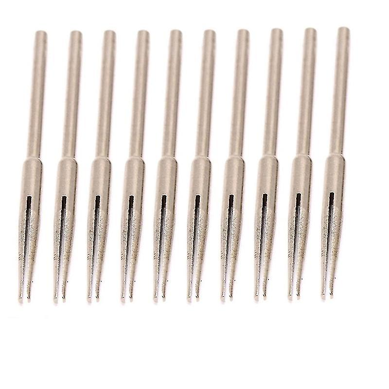 10/12 Pieces Split Mandrel 2.35/3mm Shank Sandpaper Clamp Split Mandrel Holder