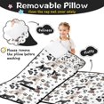 thumbnail image 3 of Schnauzer Dog and Footprints Toddler Nap Mats for Kids Preschool,Sleeping Mat Bag or Kids,Toddler Sleeping Bag,Toddler Nap Mat or Daycare, 3 of 6