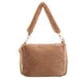 thumbnail image 2 of Bolsa Bolso bandolera informal de piel sintética para mujer, color sólido, para invierno (marrón) JShteea Para Estrenar, 2 of 9