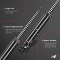 thumbnail image 3 of A-Premium Rear Struts Shock Absorber w/Magnetic Ride Control Compatible with Mercedes-Benz W213 E300 2017 2018 2019, 2.0L, with Air Suspension, Rear Left or Right, 1PC-Set, 3 of 8