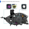 thumbnail image 4 of Spec-D Tuning Right Passenger Side Black Projector Headlight Compatible with 2013-2016 Dodge Dart, 4 of 6