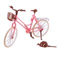 thumbnail image 2 of Los Accesorios Plásticos Rosados ​​de La Bicicleta para de La Muñeca Fingen El Juguete Del Juego Sunnimix Bicicleta en miniatura de la casa de muñecas, 2 of 8