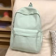 thumbnail image 2 of XINXIAOO Korean Style Checkered Backpack, Large Capacity Casual Bookbag for Junior & Senior High School, 2 of 5