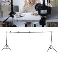 thumbnail image 1 of Kit de Support de Toile de Fond pour Photos 2x3m Détachable pour Studio de Photos en Direct, 1 of 8