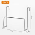 thumbnail image 2 of baomifa-Crock Pot Lid Holder, Slow Cooker Lid Holder, Lid Pocket Slow Cooker Lid Holder, Stainless Steel Lid Holder, Make Sure the Lid Does Not Touch the Table Top(4 PACK), 2 of 4