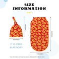 Rocae A Big Hot Dog for Baby Swaddle Blanket with Hats Set for Baby