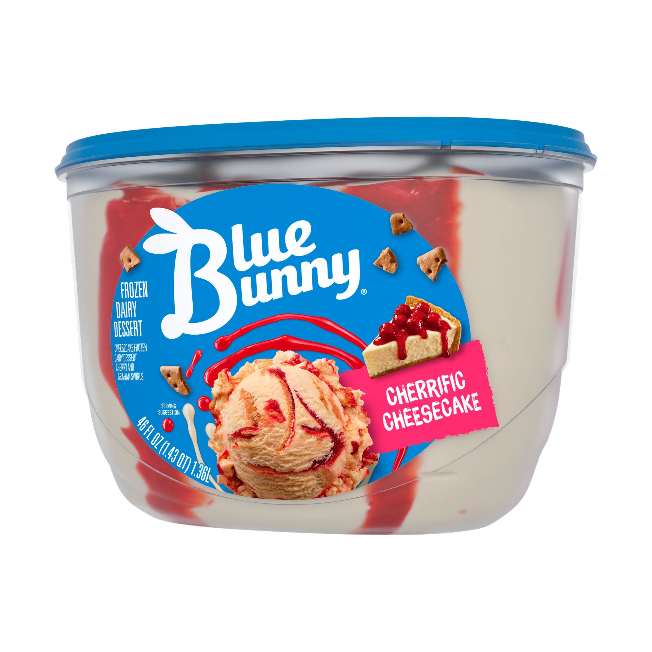 Blue Bunny Cherrific Cheesecake Premium Frozen Dessert, 46 fl oz