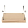 thumbnail image 2 of Siruishop Wooden Book Press Convenient Practical Manual Binding Press Bookbinding Supplies, 2 of 7