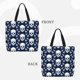 thumbnail image 2 of Fotbe white arrow Skull Bolsa Tote con Estampado para Mujer, Bolsos con Cremallera, Bolsa de Hombro Casual de Gran Capacidad con Bolsillos Internos, 2 of 7