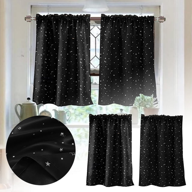 Star Curtains Short Curtains Small Curtains Rod Curtains Kitchen Coffee Curtains Bedroom Curtains Lace Curtains And Rod Set Bedroom Curtains And Drapes Window Covers And Sheer Curtain Set Non Curtains