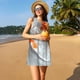 thumbnail image 3 of Disketp Koi Fish Water para Vestido sin Mangas para Mujeres, Vestidos de Verano para Mujeres, Casual y Holgado para la Playa, 3 of 7