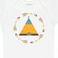 thumbnail image 4 of Inktastic Tribal Arrow Native Teepee Boys or Girls Baby Bodysuit, 4 of 5