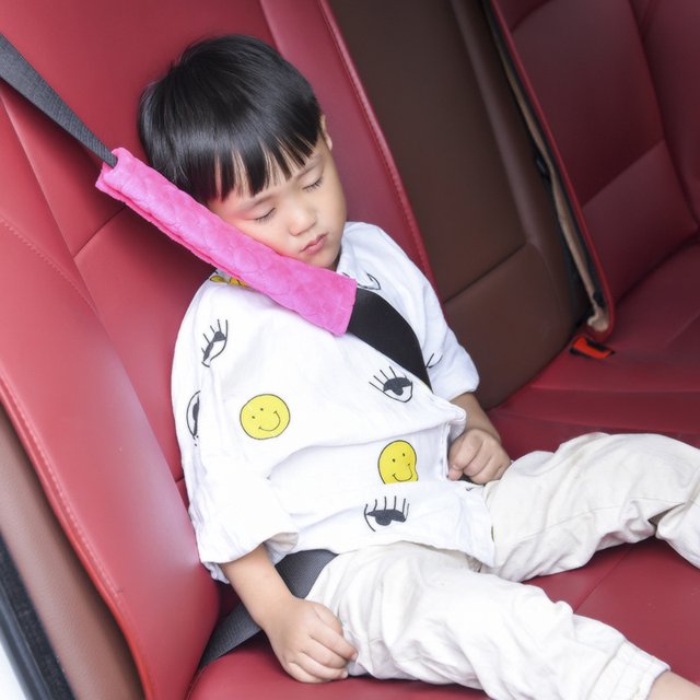 Cubierta universal de las almohadillas del cinturón de seguridad del automóvil, correa de hombro del cinturón de seguridad cubre la almohadilla del arnés para el automóvil LingWen 8390606721662