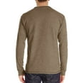 thumbnail image 3 of Frontwalk Mens Summer Henley Shirts Short Sleeve Crew Neck Casual T-Shirts Tops Basic Solid Color Pullover with Pocket, 3 of 3