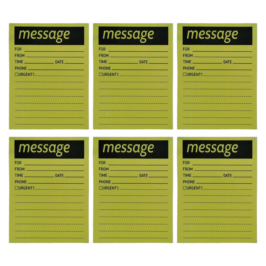 apooke-300-sheets-message-pad-note-paper-for-phone-calls-notes-message-and-memos-walmart-com for Pdf Free Printable Phone Message Template Apooke 300 Sheets Message Pad Note Paper For Phone Calls, Notes Message And Memos - Walmart.com for Pdf Free Printable Phone Message Template