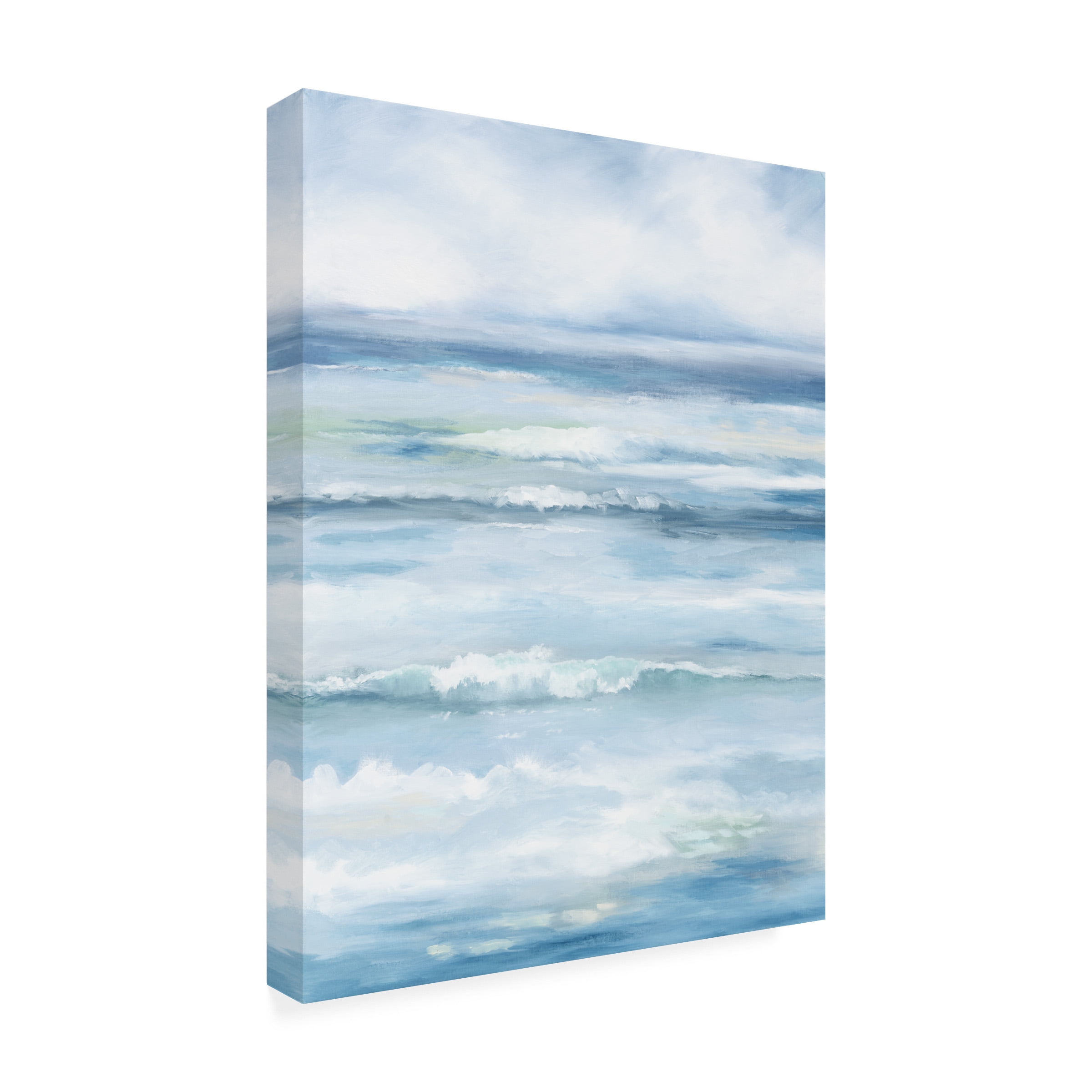 Danusia Keusder 'Into the Ocean' Canvas Art