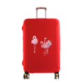 thumbnail image 1 of Luggage Cover Suitcase Protector Elasticity Scratch Resistant Case Noble Flower Flamingo Dust Case for 18-32 Inch Travel Trolley red L, 1 of 6