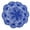 Blue, variant on ZTTD 8 Inch Doilies Crochet Round Lace Doily Handmade Placemat Cotton Crocheted Coasters, Pack of 1 (Blue)