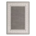 thumbnail image 3 of Unique Loom Williamsburg Collection Area Rug - Allover (7' 1" x 10' Rectangle Gray/Black), 3 of 7