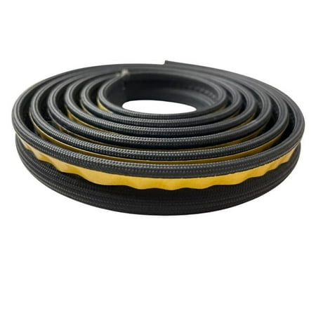 

2m long 10mm Flat home Stove Fiberglass Seal Fire Rope with Adhesive