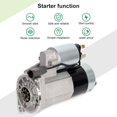thumbnail image 2 of cciyu Starter SMT0062 17685N Compatible for Auto and Light Truck D21 Pickup 1996-1997 2.4L Frontier Pickup 1998-2001 2.4L Xterra 2.4L 2000-2001, 2 of 4